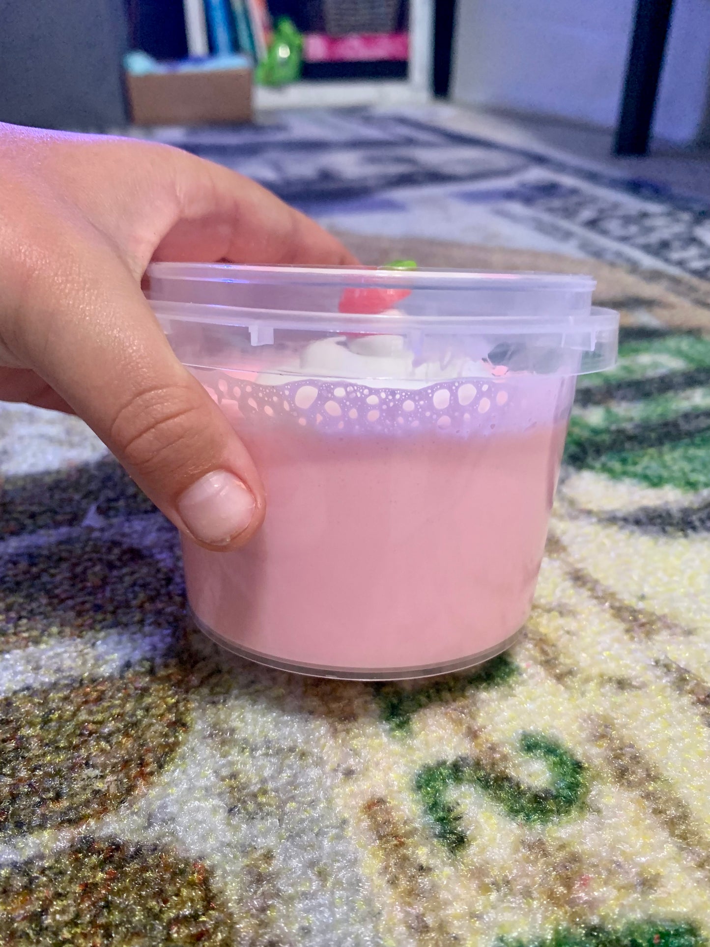 Strawberry Milkshake SLIME!!!